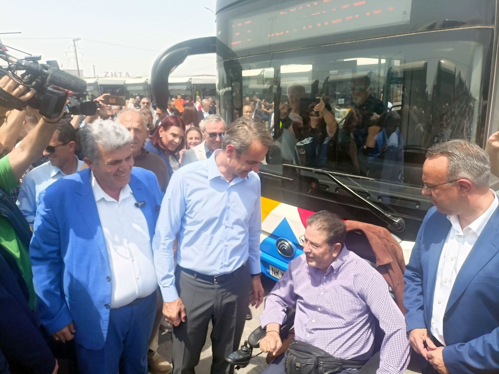 Στον Δήμο Κορδελιού – Ευόσμου τα πρώτα ηλεκτρικά λεωφορεία του ΟΑΣΘ στη Θεσσαλονίκη