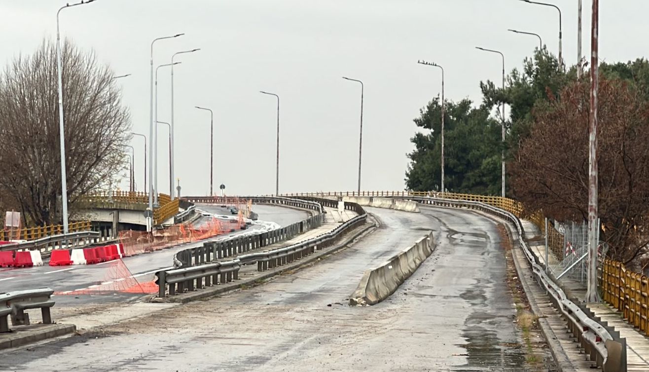 Σε αμφίδρομη κίνηση το ένα ρεύμα της γέφυρας Δενδροποτάμου από την Τετάρτη 12/2